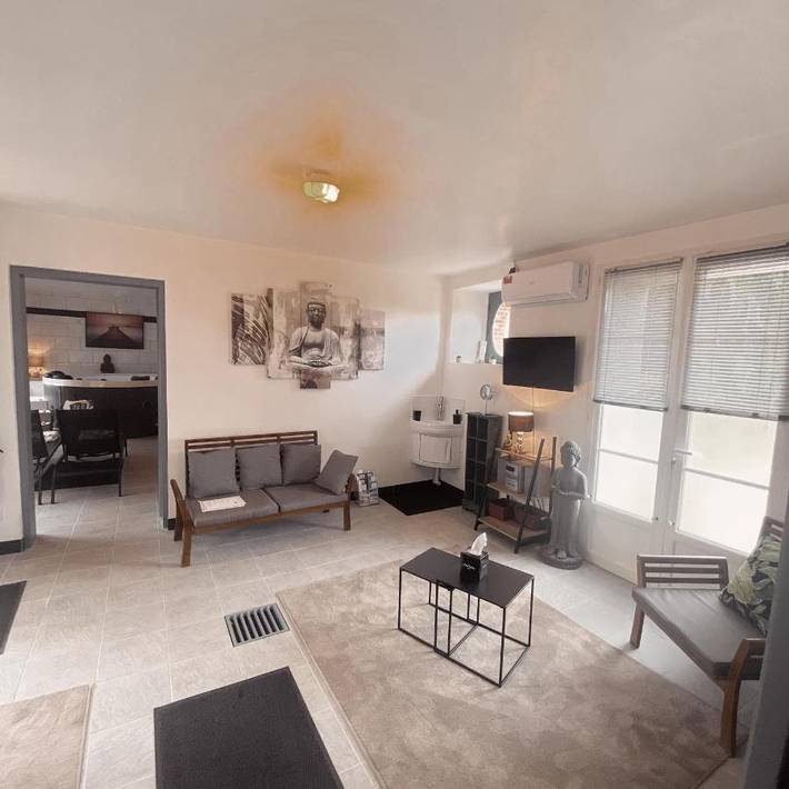 Chambre d’hôte pour 2 personnes, avec sauna et piscine ainsi que jacuzzi et jardin dans Oise - 4