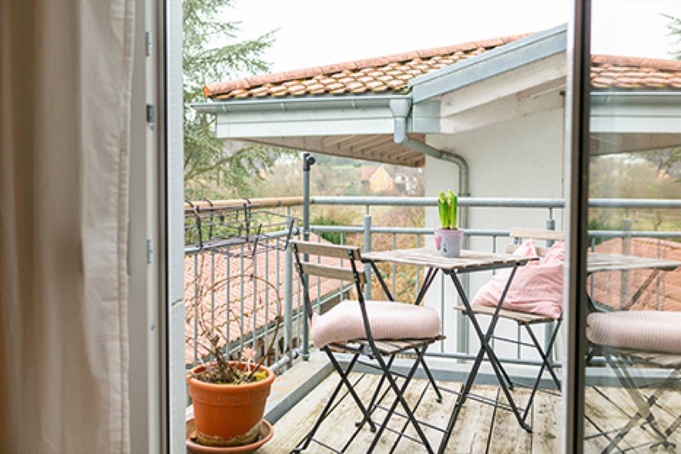 Ganze Wohnung, Apartment 'Krumme Gustels Hüs' mit Balkon und Wlan in Bahlingen, Kaiserstuhl