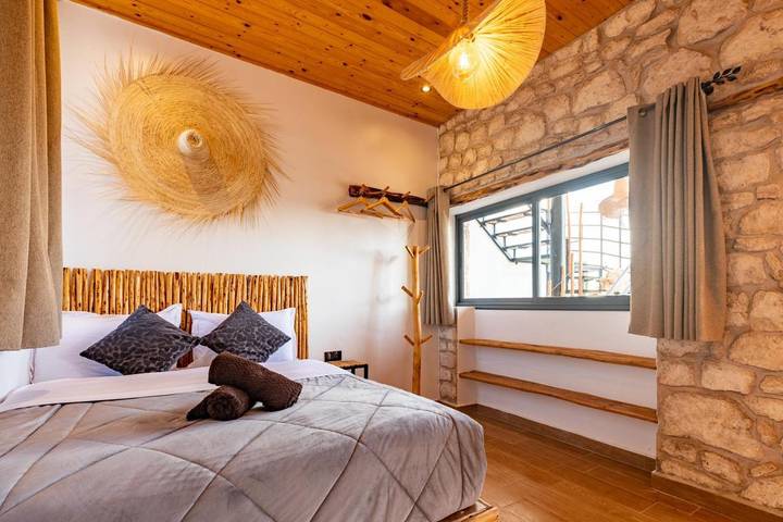 Location de vacances pour 4 personnes, avec terrasse et piscine ainsi que jardin et vue dans Sidi Kaouki - 4