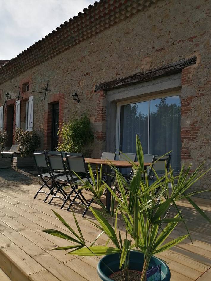 Gîte pour 6 personnes, avec jardin