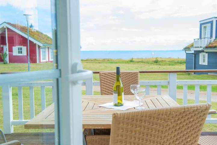 Ferienhaus für 6 Personen, mit Balkon und Garten sowie Sauna, mit Haustier in Hansa-Park