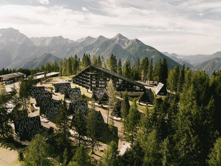 Hotel für 5 Personen, mit Balkon und Terrasse sowie Garten und Pool in Hinterstoder
