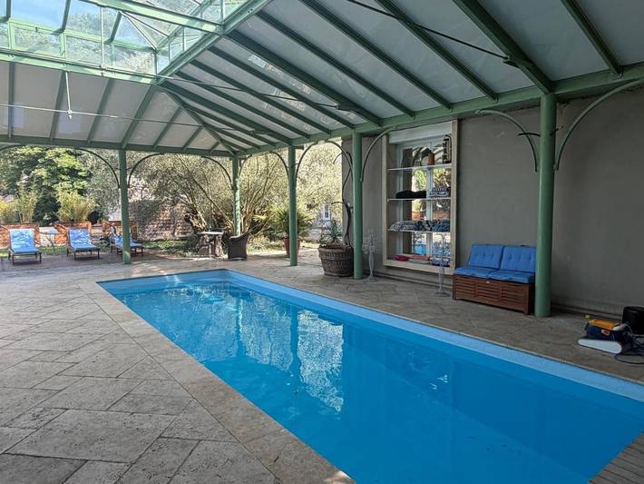 Gîte pour 6 personnes, avec piscine et sauna ainsi que jardin et vue, animaux acceptés à Sainte-Geneviève-lès-Gasny - 4
