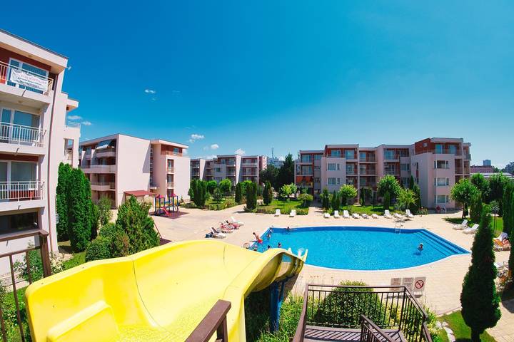 Ganze Ferienwohnung, Ferienwohnung für 6 Personen mit Balkon in Sonnenstrand, Oblast Burgas