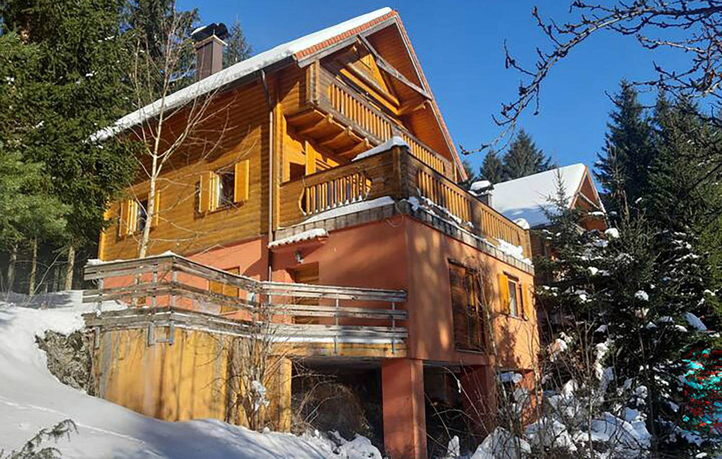Ganze Ferienwohnung, Gemütliche 2-Zimmer-Wohnung mit Terrasse in der Nähe von Mrkopalj und den Skipisten in Mrkopalj, Primorje-Gorski Kotar
