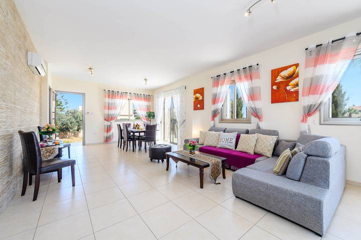 Bungalow für 6 Personen, mit Garten und Terrasse auf Zypern - 4