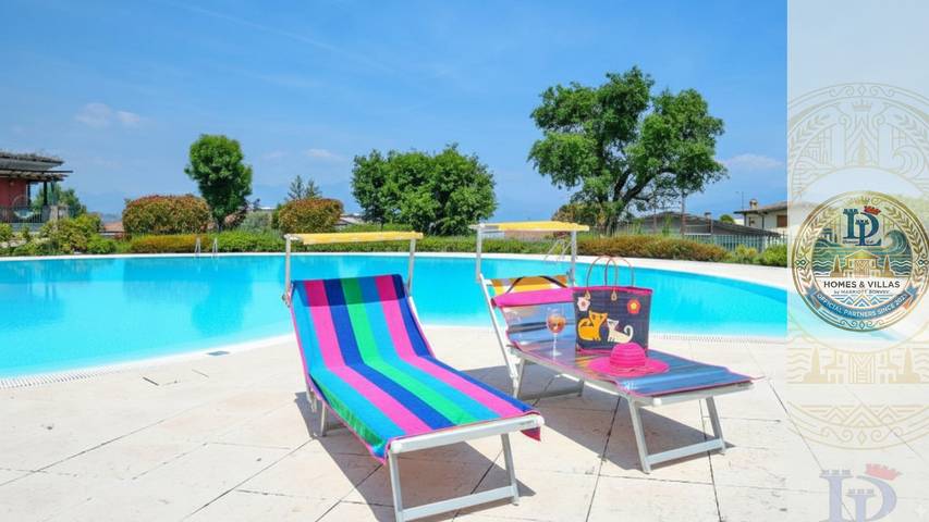 Appartamento per 5 persone, con giardino e vista lago a Desenzano del Garda