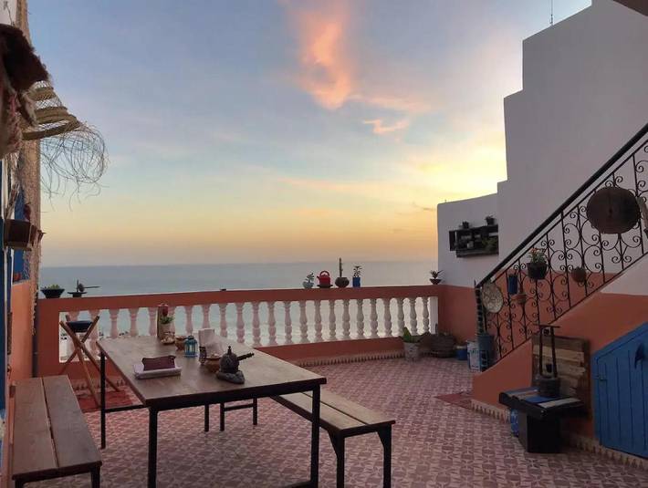 Appartement de vacances pour 2 personnes, avec terrasse et vue