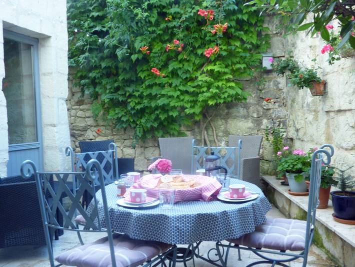 Gîte pour 4 personnes à Montsoreau