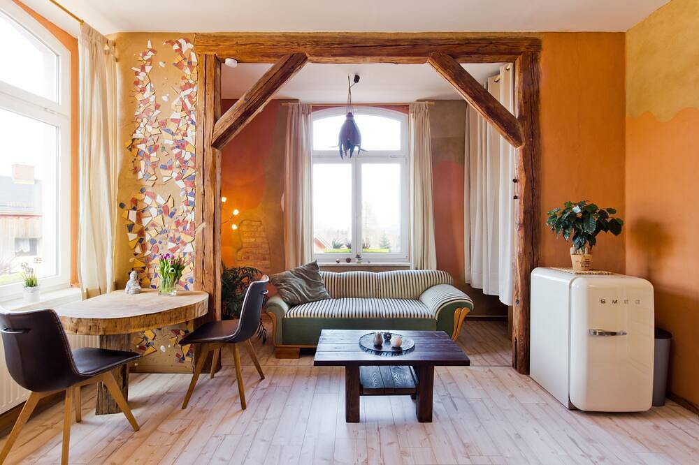 Ganze Wohnung, Studio Apartment \"Östersund\" in Oybin, Zittauer Gebirge