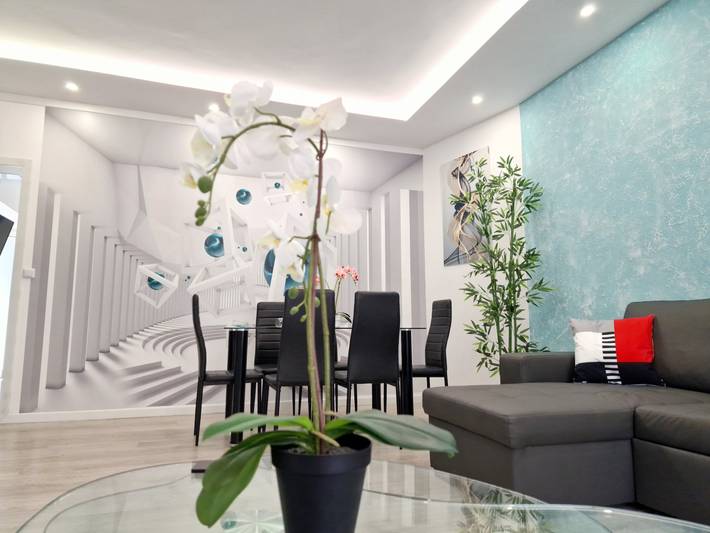 Vakantiewoning voor 7 personen, met Uitzicht op zee in Costa Adeje