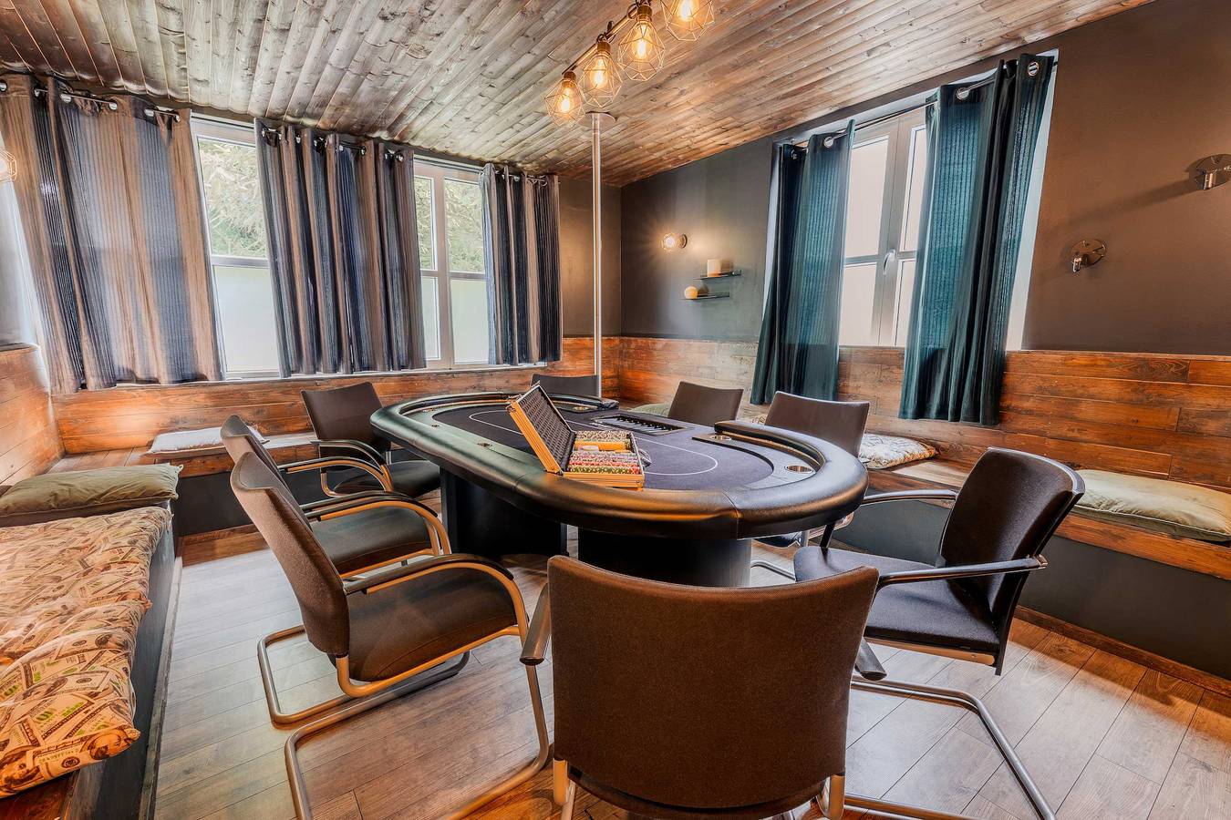 Rheinsteig Chalet | Whirlpool-Sauna-Billard-Kicker in Bendorf, Landkreis Mayen-Koblenz