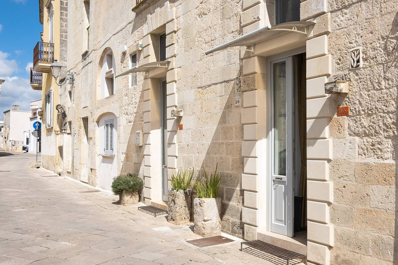 Hel studio-lejlighed, Holiday Apartment "Monolocale Delux Alithia" with A/C & Wi-Fi in Muro Leccese, Lecce-provinsen
