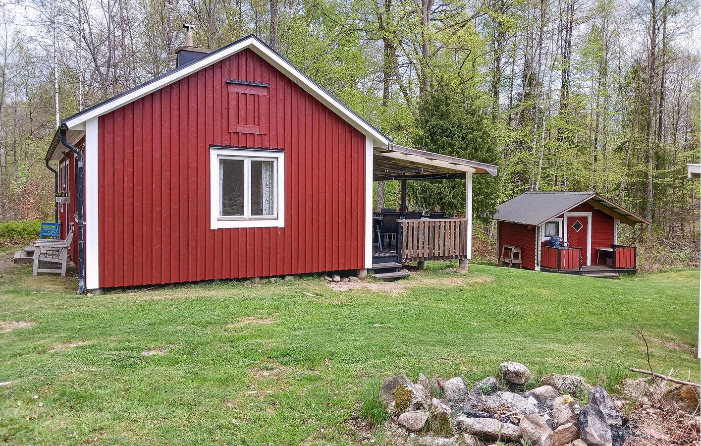 Ferienhaus für 6 Personen mit Terrasse in Karlshamns und Umgebung