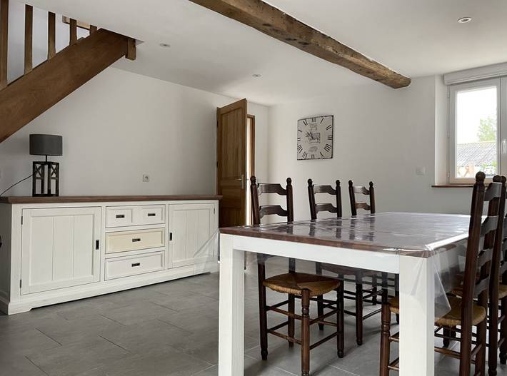 Gîte pour 4 personnes, avec terrasse et jardin