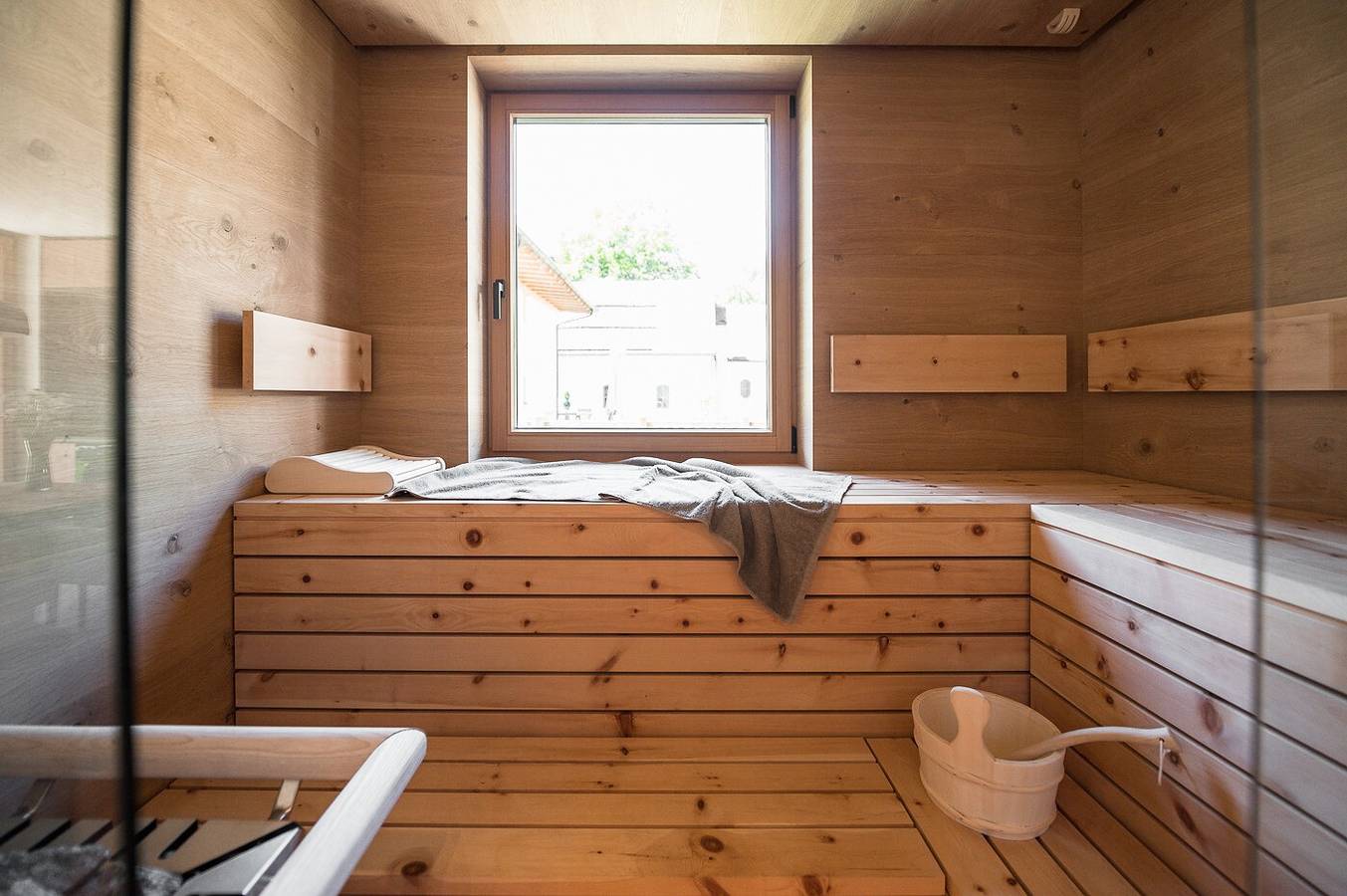 Ganze Wohnung, Ferienwohnung 'Sunnseit Luxury Apartment 3' mit privatem Garten und Sauna  in Kuppelwies, Ulten