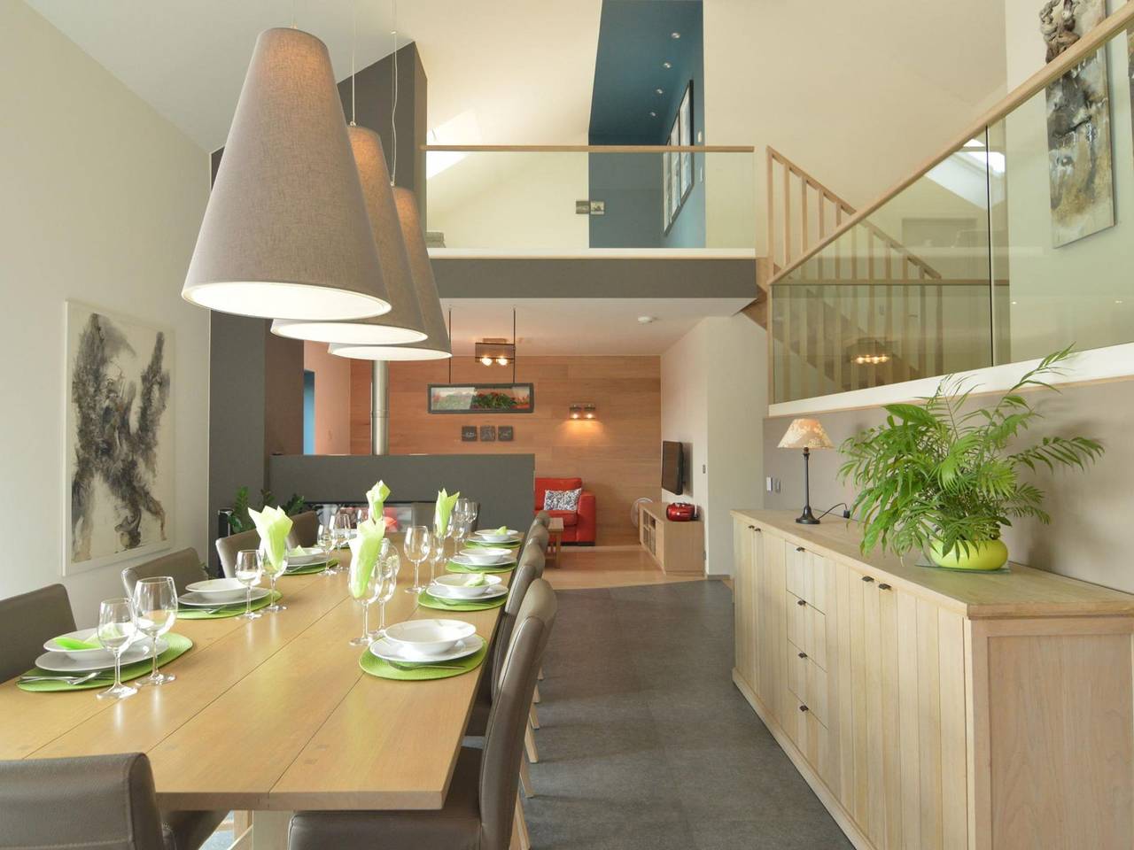 Maison de vacances pour 8 personnes avec sauna in Malmedy, Hautes Fagnes