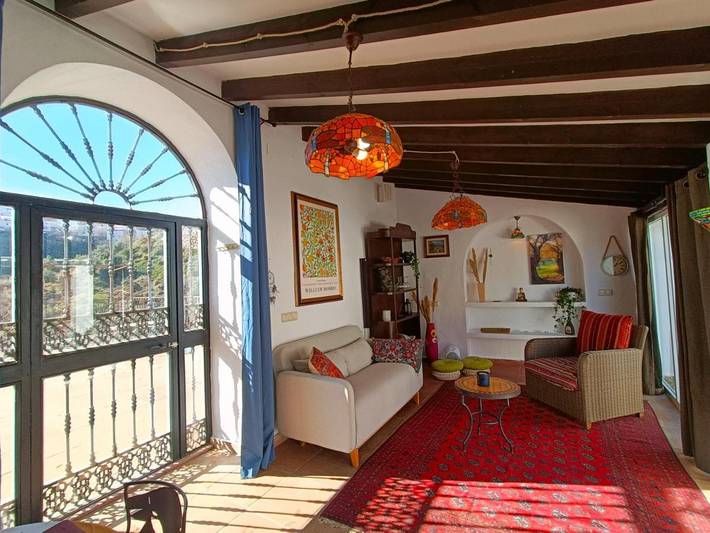 Casa rural para 4 personas, con Balcón y Terraza además de Jardín y Piscina en Moclinejo - 4