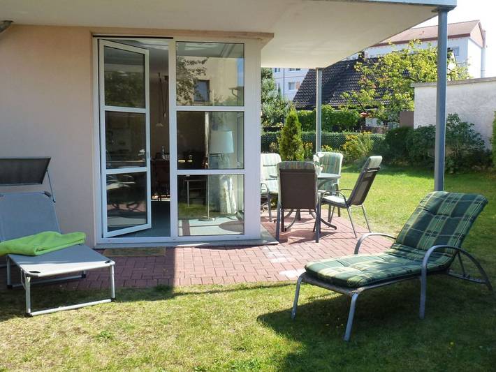 Ferienwohnung für 4 Personen, mit Terrasse, kinderfreundlich in Waren (Müritz)