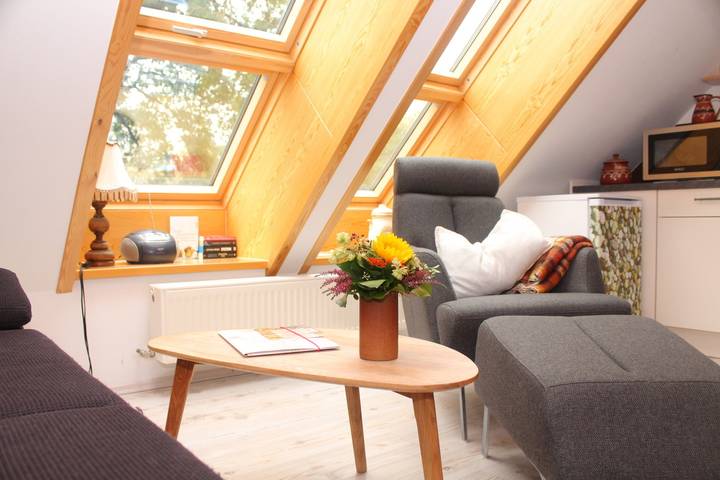 Ferienwohnung für 4 Personen, mit Sauna und Terrasse sowie Garten in Vechta