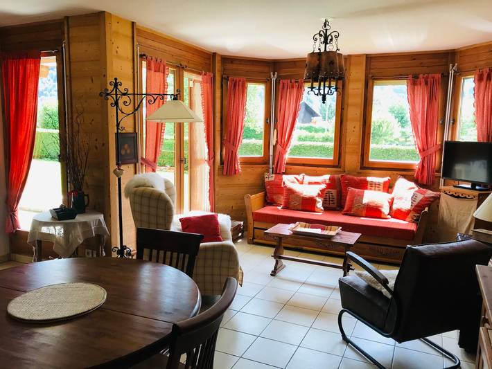 Appartement de vacances pour 4 personnes, avec balcon à Samoëns