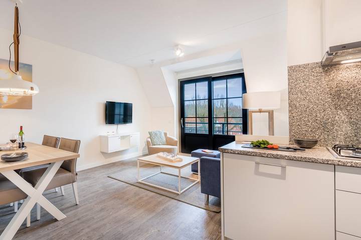 Vakantieappartement voor 4 personen, met Balkon/Terras en Balkon in Dishoek