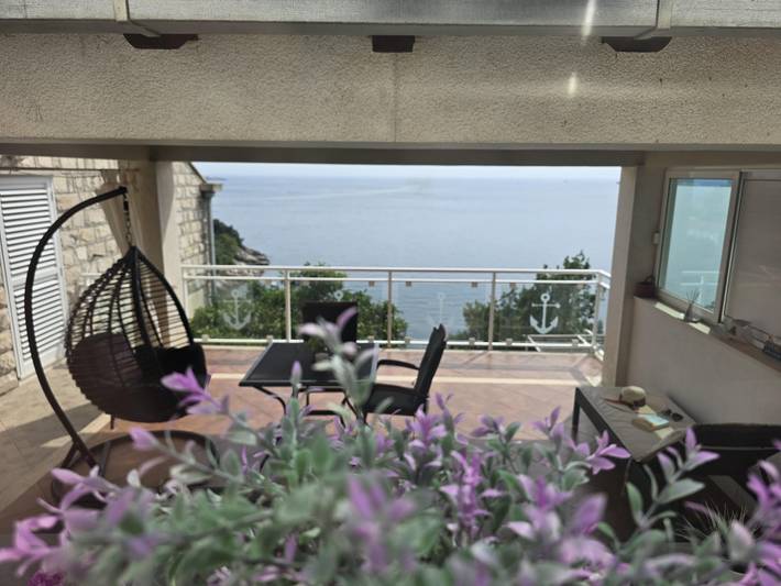 Ganze Wohnung, Ferienwohnung für 2 Personen mit Meerblick in Zaton, Grad Dubrovnik