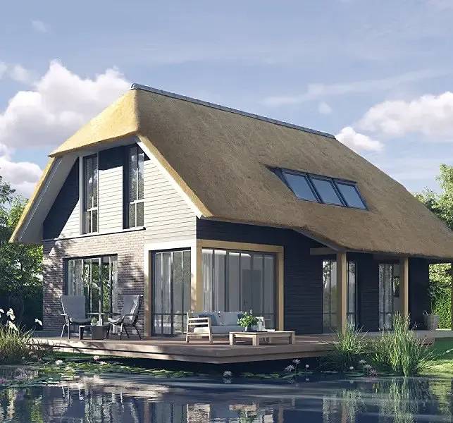 Ferienhaus für 8 Personen, mit Terrasse und Sauna sowie Garten - 1