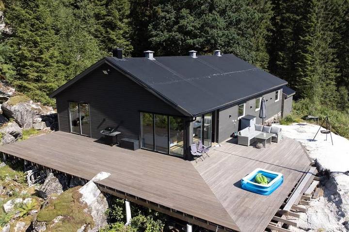 Villa für 10 Personen, mit Terrasse und Ausblick, mit Haustier in Norwegen - 4