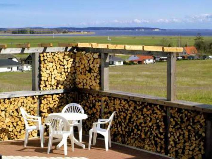 Ferienwohnung für 2 Personen, mit Terrasse und Garten sowie Seeblick und Ausblick in Wolgast - 2