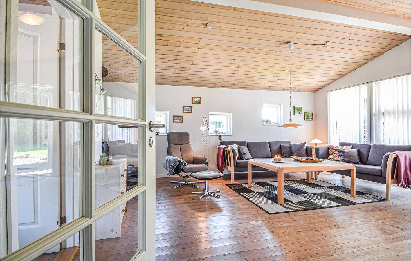 Vacation house for 6 people with yard in Bjert, Little Belt