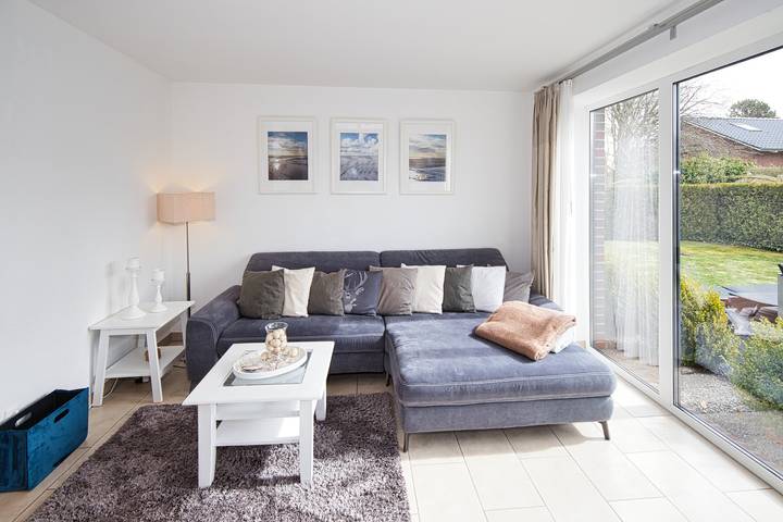 Ferienhaus mit Meerblick für 6 Personen, mit Terrasse und Garten in Cuxhaven