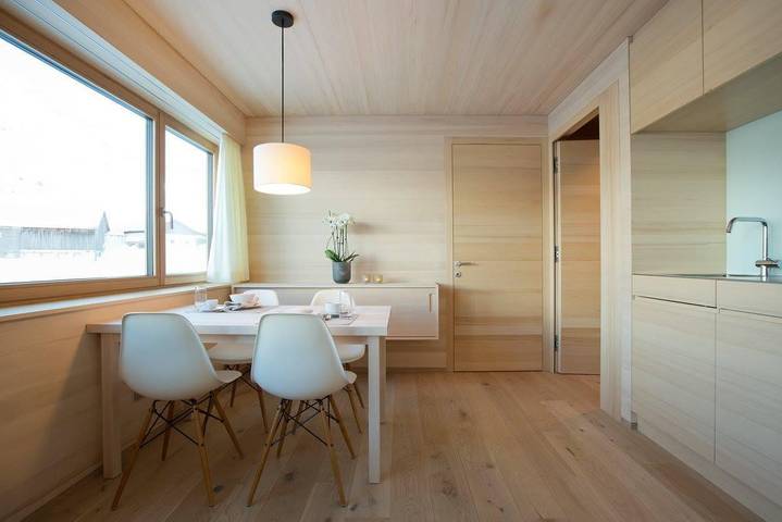 Ferienwohnung für 4 Personen, mit Ausblick, kinderfreundlich in Warth - 3