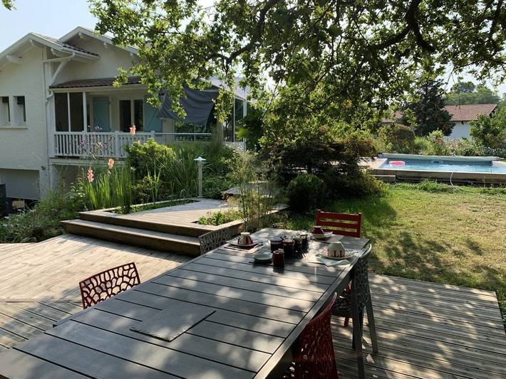 Chambre d’hôte pour 3 personnes, avec piscine et jardin dans les Landes - 4