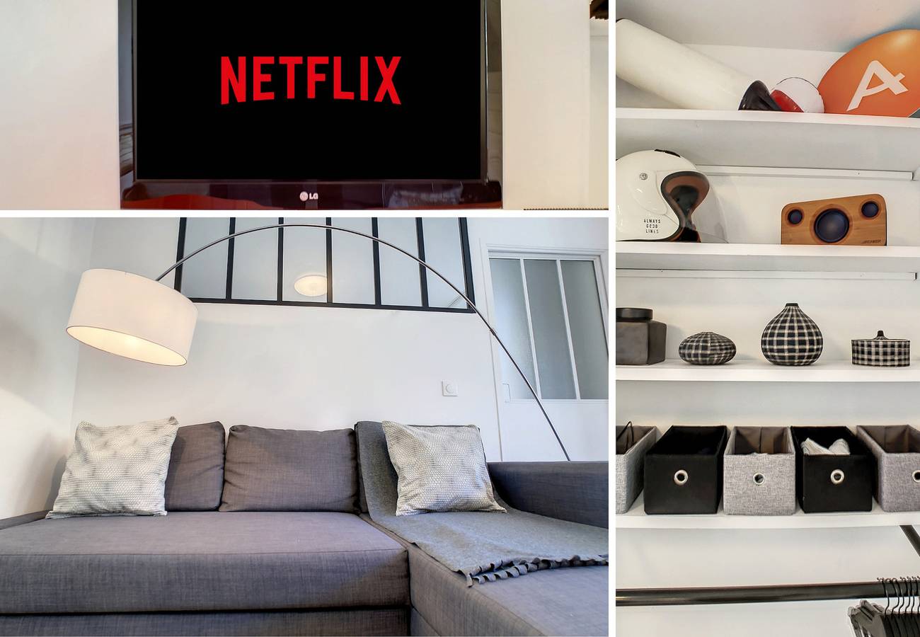 Entire apartment, N&J - Bow Window Buffa - Central - Proche mer in Nice (France), Nice region