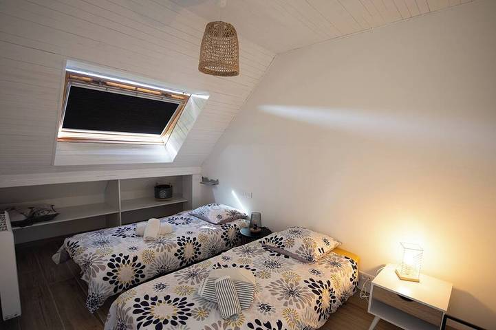 Gîte \"Arc en Ciel\" Bleu between Sea and Country 10 mn from the beach in Férel, Côte des Mégalithes