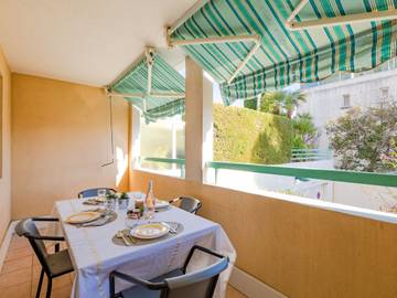 Gîte pour 4 personnes, avec terrasse dans Boulouris