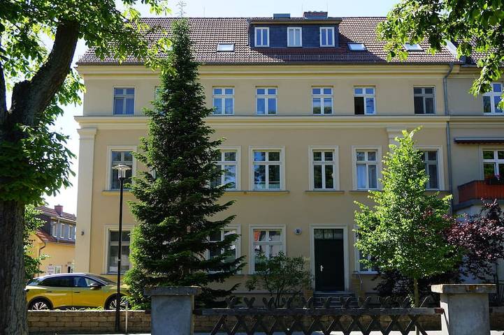 Ferienwohnung für 2 Personen, mit Balkon und Garten sowie Sauna
