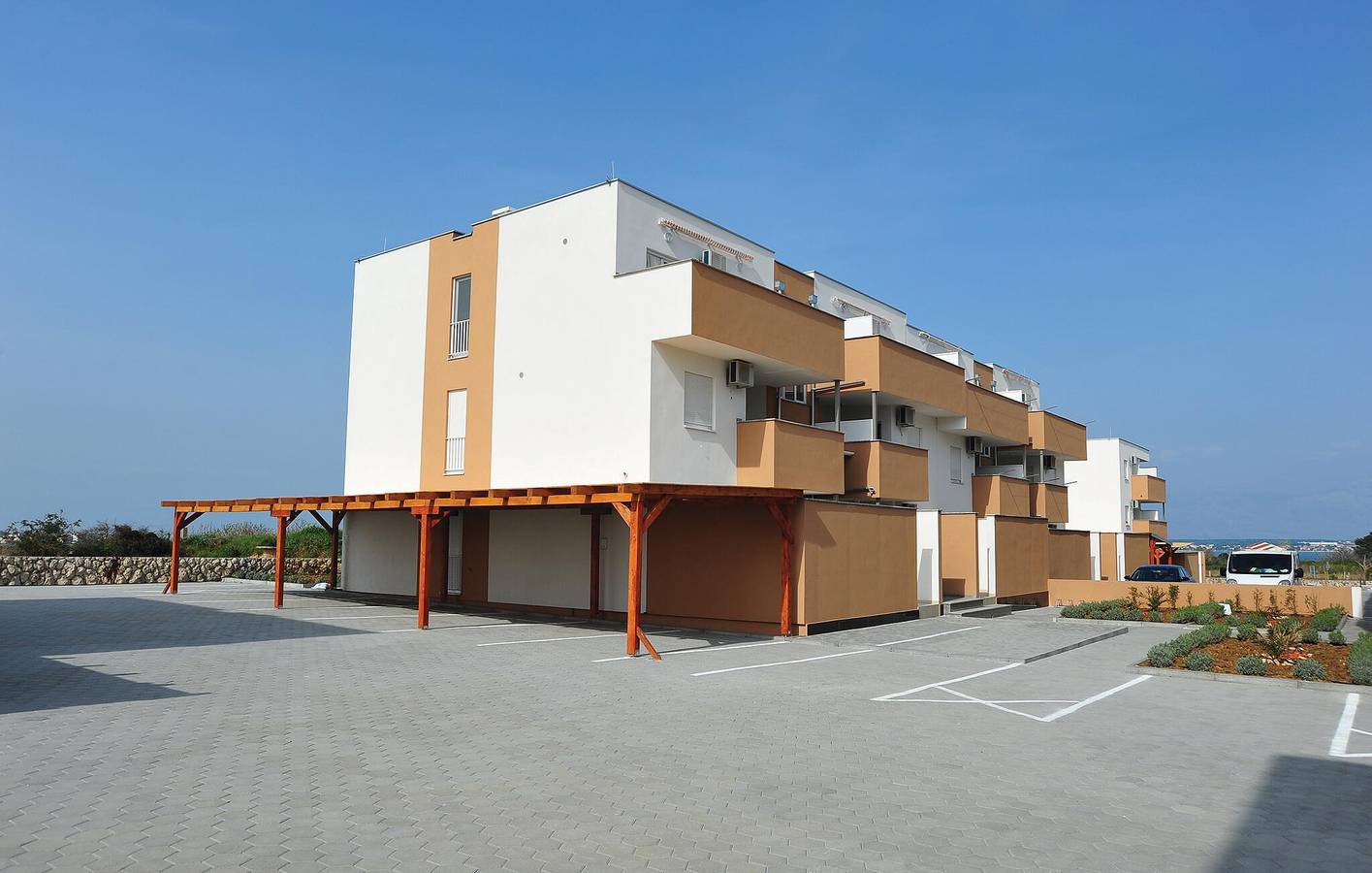 Cały apartament wypoczynkowy, Apartament wakacyjny dla 4 osób z taras in Nin, Zadar