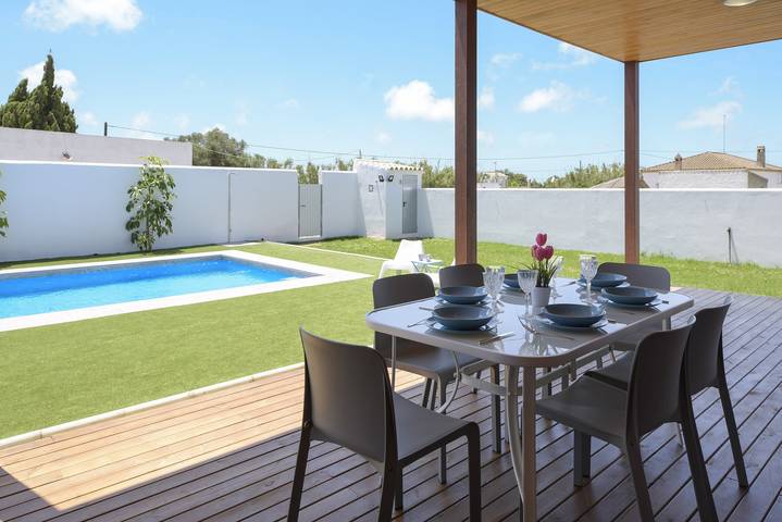 Casa rural para 5 personas, con jardín, Se admiten mascotas en La Janda - 4