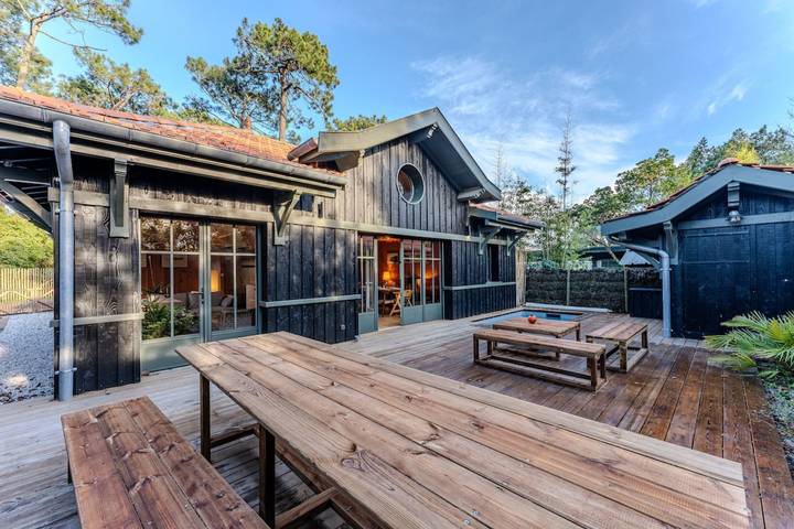 Villa pour 8 personnes, avec piscine et jardin, animaux acceptés à Lège-Cap-Ferret - 3