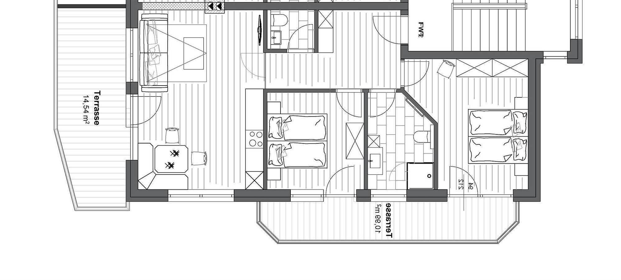 Ganze Ferienwohnung, Ferienwohnung 2 in Tuxer Alpen, Aschau im Zillertal