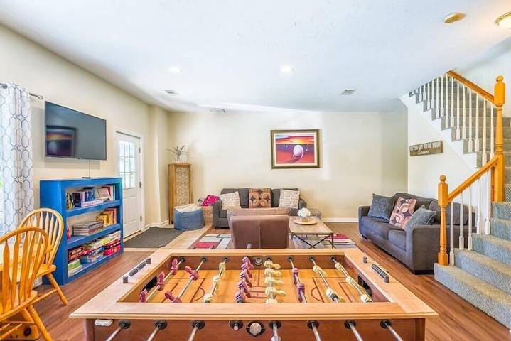 Vacation rental for 12 people, with yard and sauna in Belmont (NH)