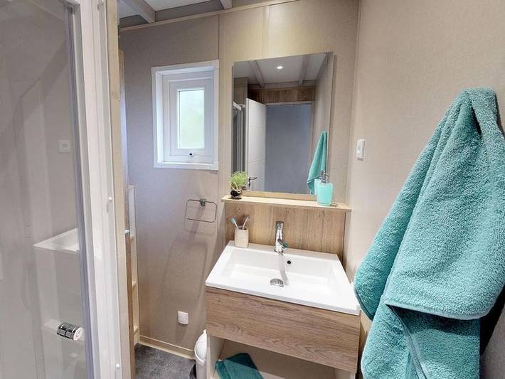 Chalet pour 5 personnes, avec bassin pour enfant dans l' Ain - 4