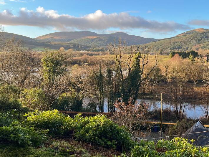 Holiday home for 3 people, with garden in Scotland