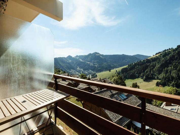 Location de vacances pour 6 personnes, avec balcon à La Clusaz