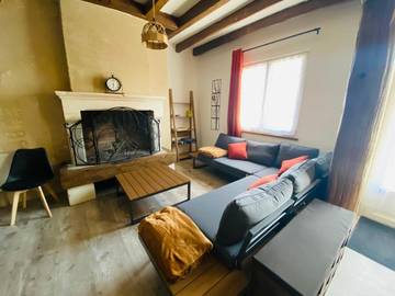 Gîte pour 7 personnes, avec terrasse à Vicq-sur-Nahon