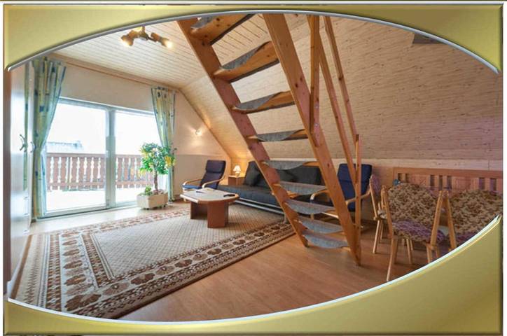 Ferienwohnung für 5 Personen, mit Balkon und Garten sowie Sauna in Altenberg - 2