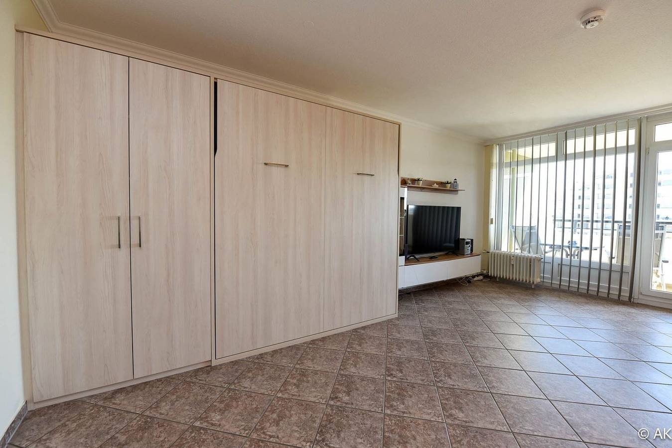 Appartement entier, 1-Zimmer Appartement im Haus Panorama mit Seeblick zur Seeschifffahrtslinie in Duhnen, Cuxhaven