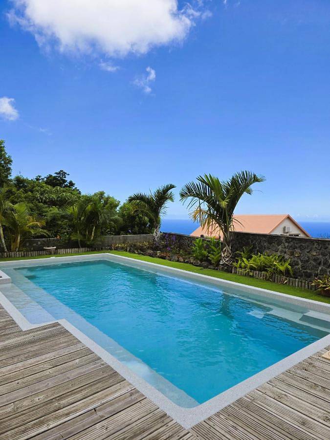 Maison de vacances pour 6 personnes, avec vue ainsi que piscine et balcon